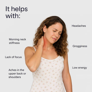 The Original Groove® Pain Relief Pillow - Sleep Better, Wake Up Pain-Free