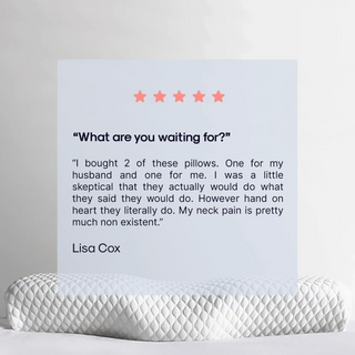 The Original Groove® Pain Relief Pillow - Sleep Better, Wake Up Pain-Free