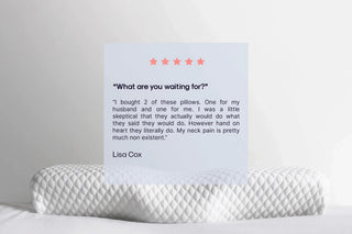 The Original Groove® Pain Relief Pillow - Sleep Better, Wake Up Pain-Free