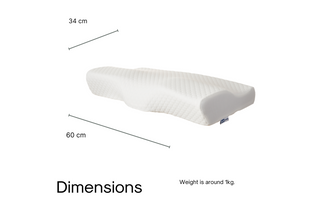 The Original Groove® Pain Relief Pillow - Sleep Better, Wake Up Pain-Free